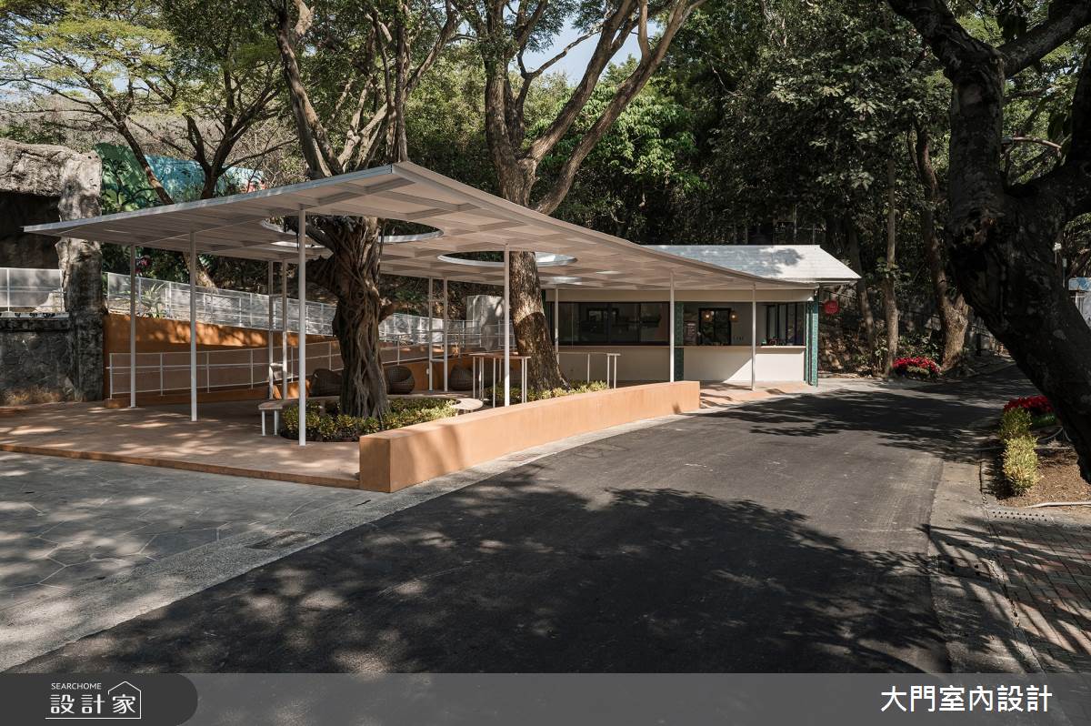 30坪老屋(41~50年)＿現代風商業空間案例圖片＿大門室內裝修設計工程有限公司＿大門_動物園．啵得廚房之19