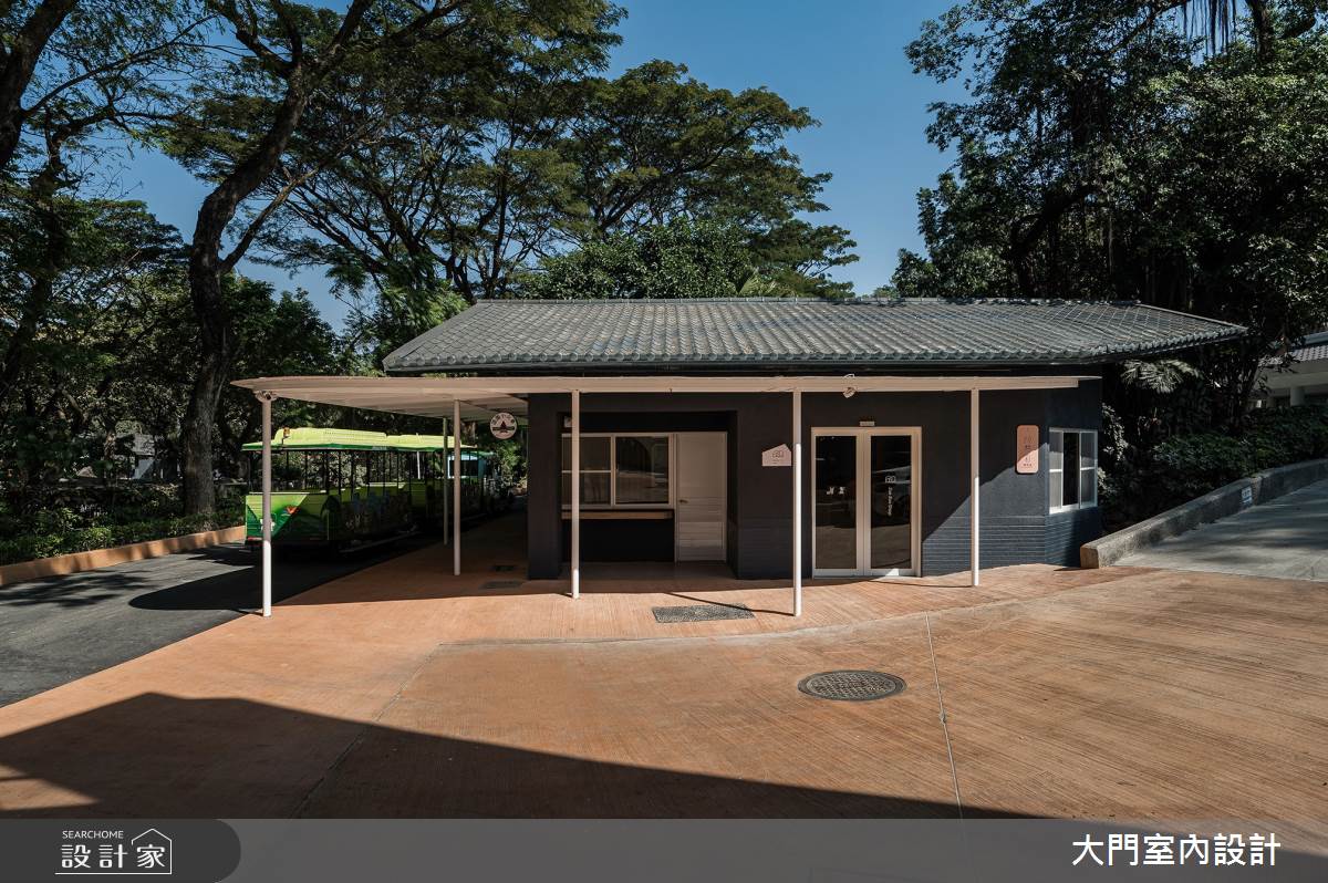 30坪老屋(41~50年)＿現代風商業空間案例圖片＿大門室內裝修設計工程有限公司＿大門_動物園．啵得廚房之30