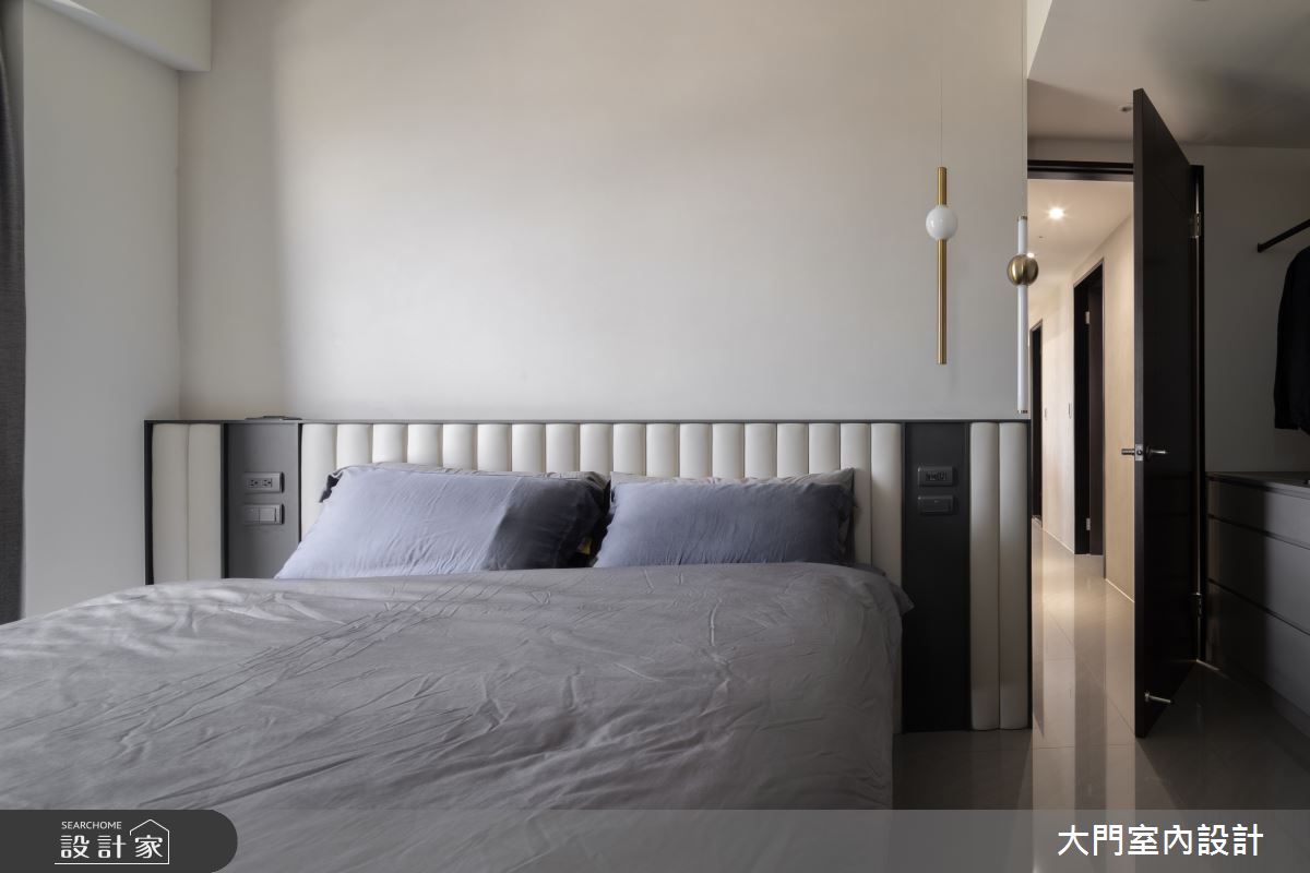20坪新成屋(5年以下)＿現代風臥室案例圖片＿大門室內裝修設計工程有限公司＿大門_棉茸之11