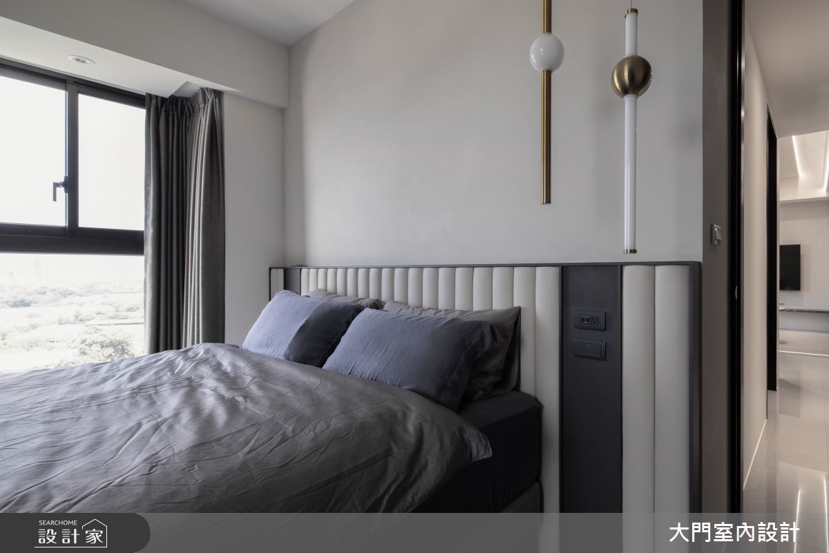 20坪新成屋(5年以下)＿現代風臥室案例圖片＿大門室內裝修設計工程有限公司＿大門_棉茸之12