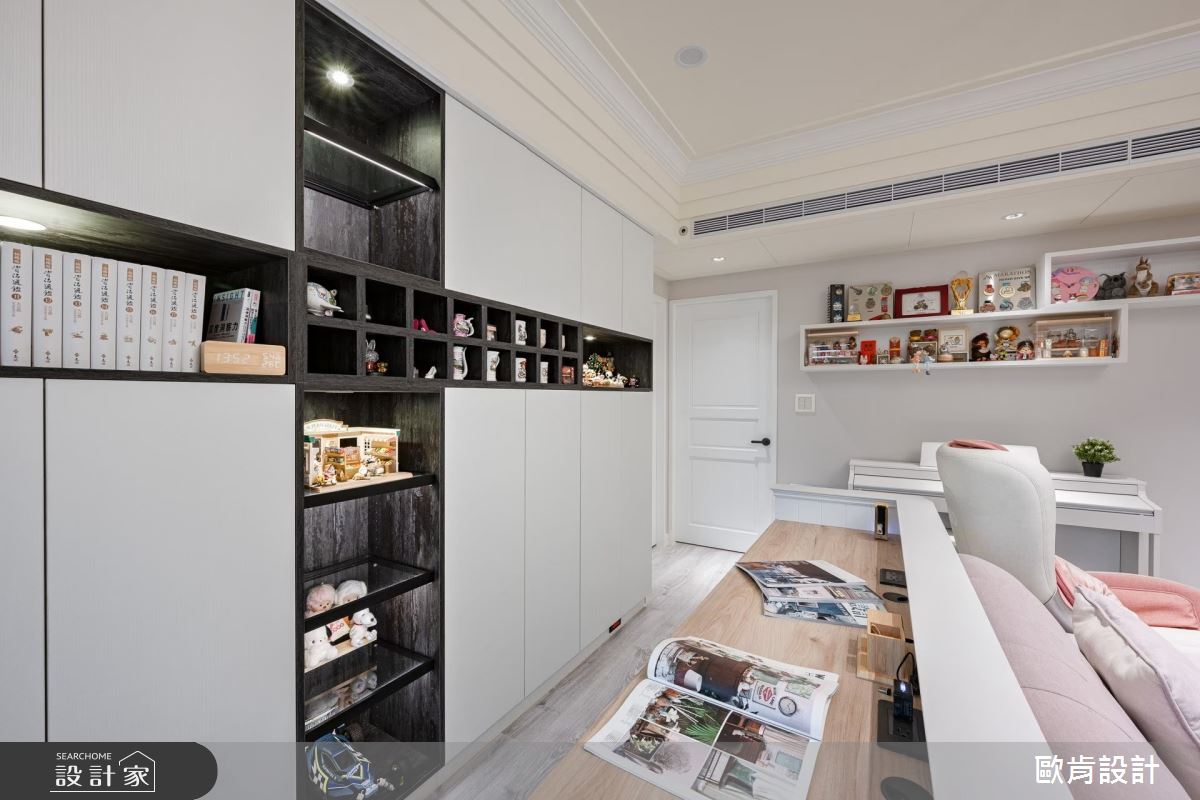30坪新成屋(5年以下)＿新古典書房案例圖片＿歐肯傢俱生活館有限公司＿歐肯_02之11