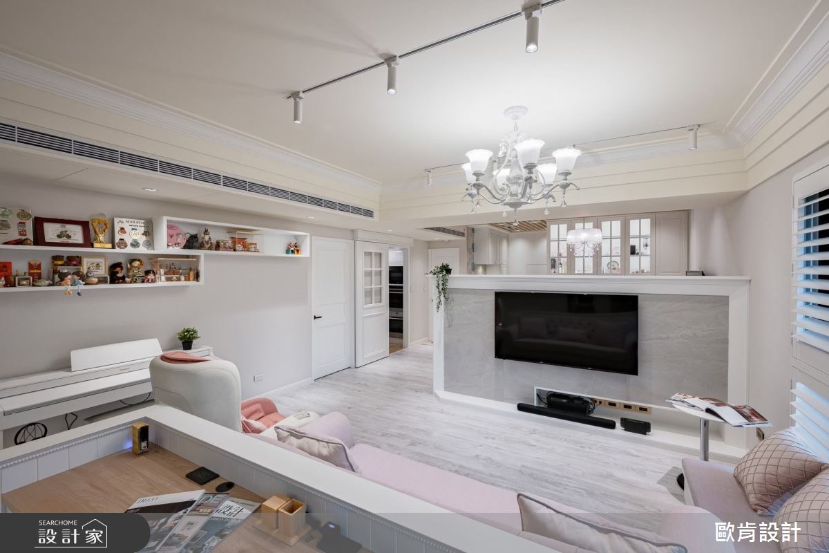 30坪新成屋(5年以下)＿新古典客廳案例圖片＿歐肯傢俱生活館有限公司＿歐肯_02之9