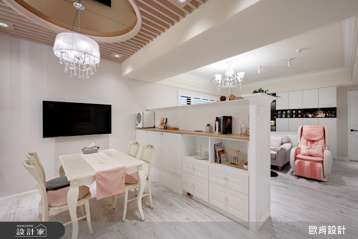 30坪新成屋(5年以下)＿新古典餐廳案例圖片＿歐肯傢俱生活館有限公司＿歐肯_02之5