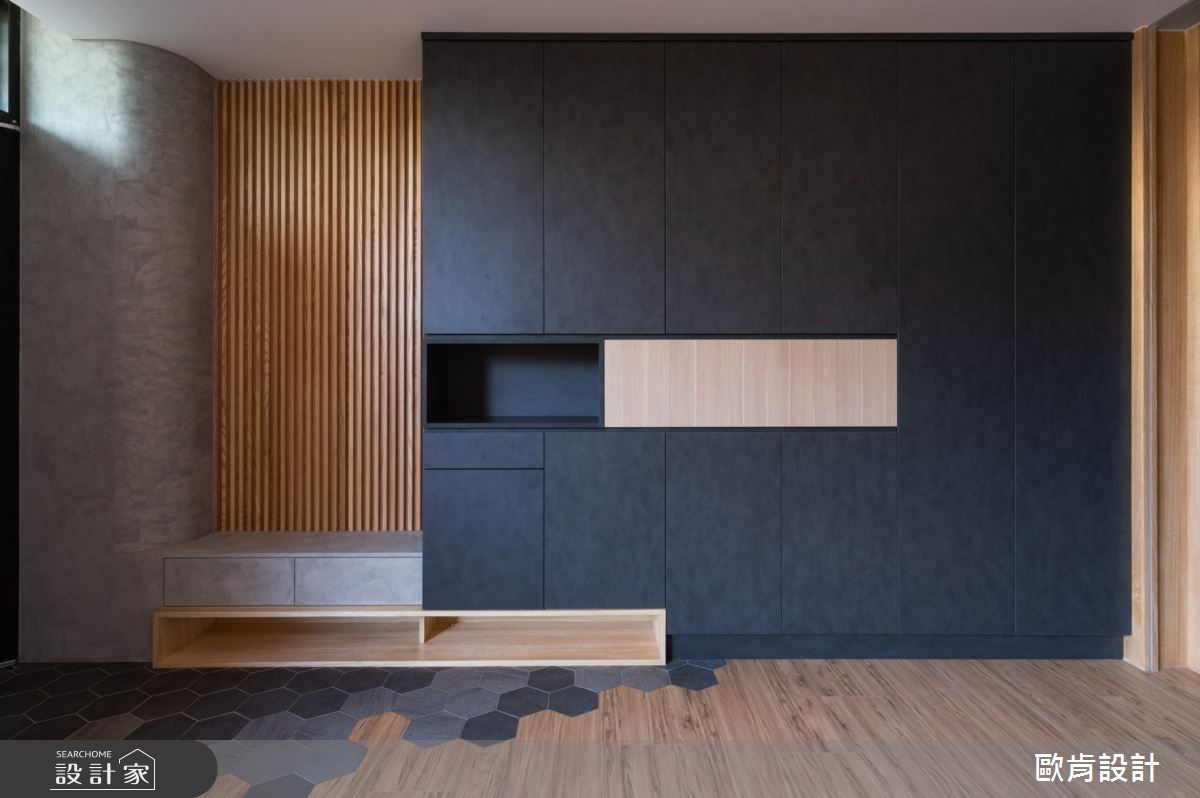 76坪中古屋(5~15年)＿現代人文風玄關案例圖片＿歐肯傢俱生活館有限公司＿歐肯_06之2