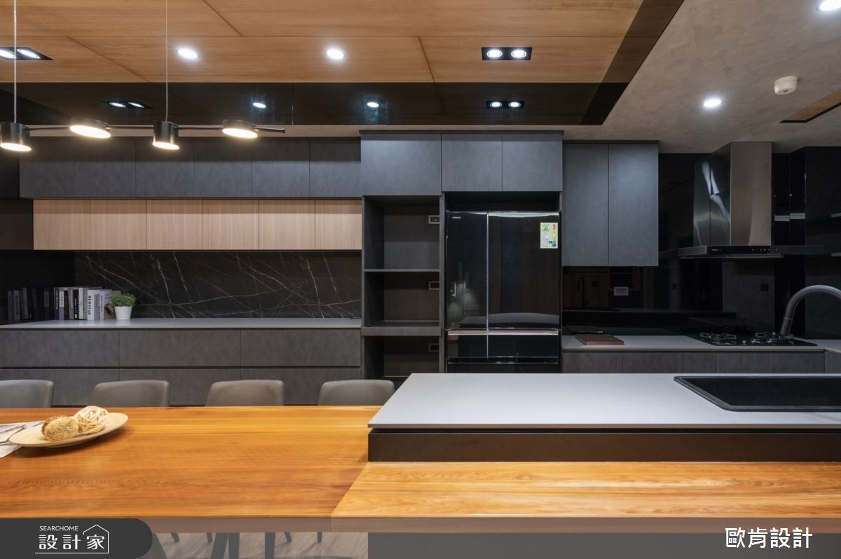76坪中古屋(5~15年)＿現代人文風廚房案例圖片＿歐肯傢俱生活館有限公司＿歐肯_06之25