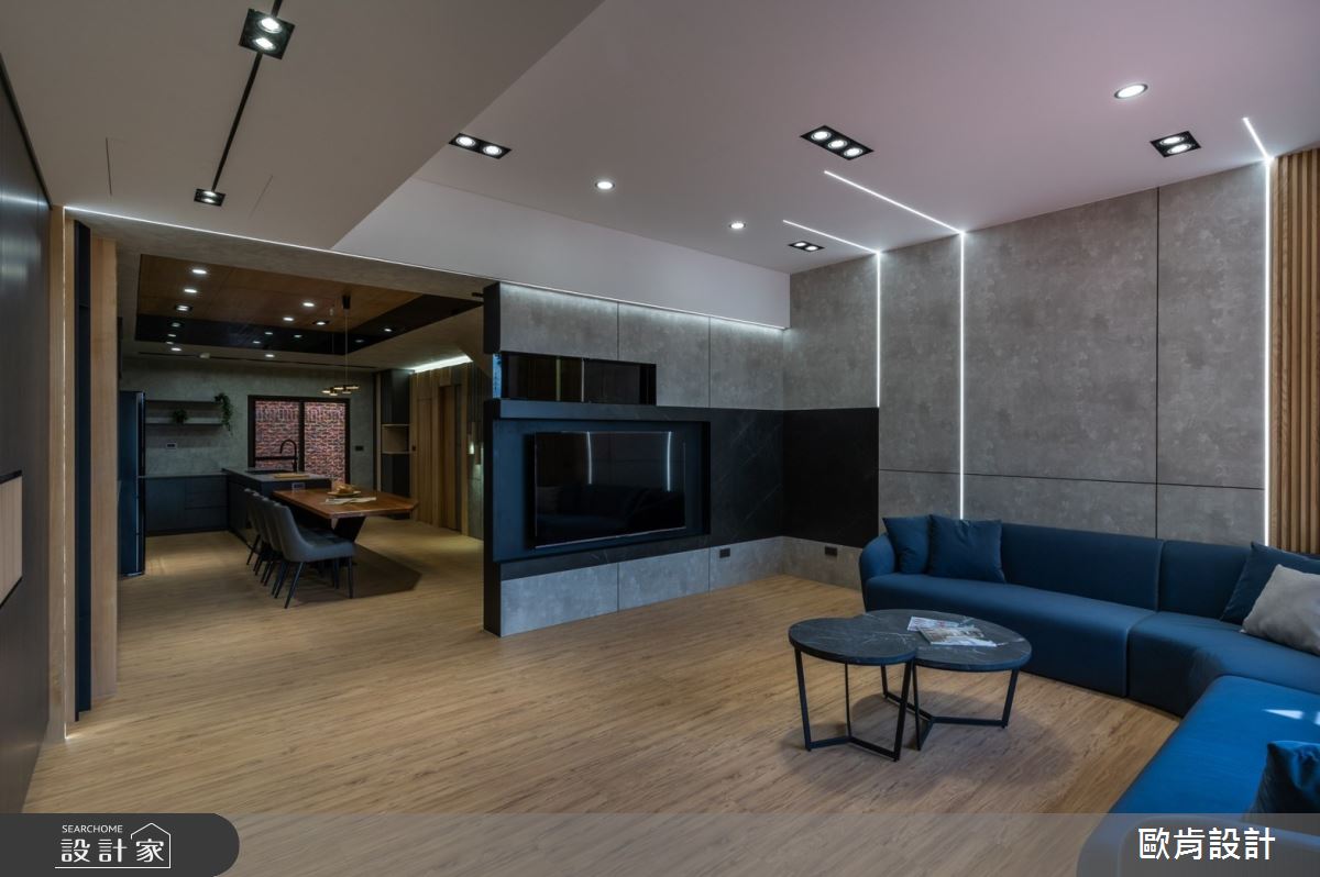 76坪中古屋(5~15年)＿現代人文風客廳案例圖片＿歐肯傢俱生活館有限公司＿歐肯_06之14