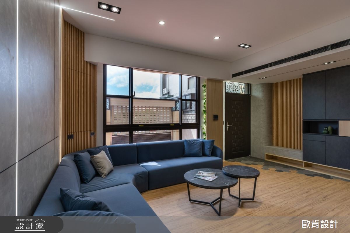 76坪中古屋(5~15年)＿現代人文風客廳案例圖片＿歐肯傢俱生活館有限公司＿歐肯_06之5