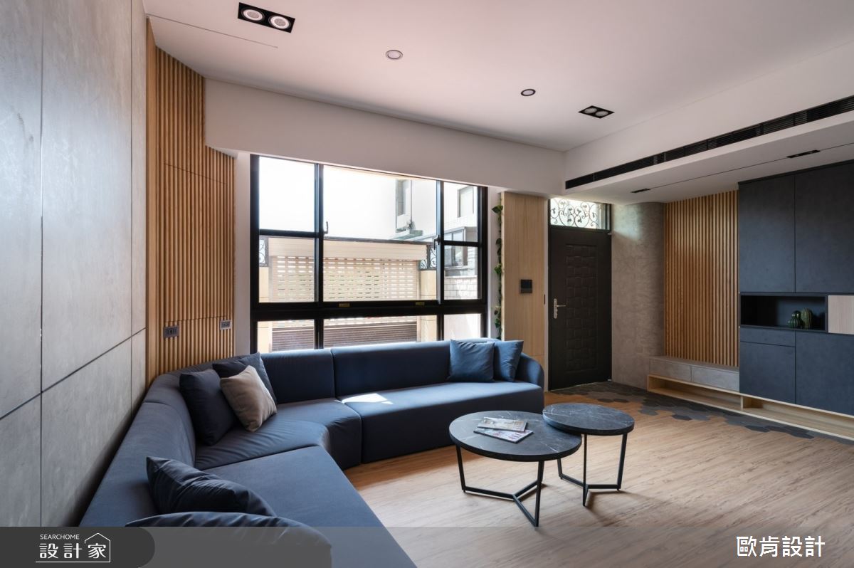 76坪中古屋(5~15年)＿現代人文風玄關客廳案例圖片＿歐肯傢俱生活館有限公司＿歐肯_06之6