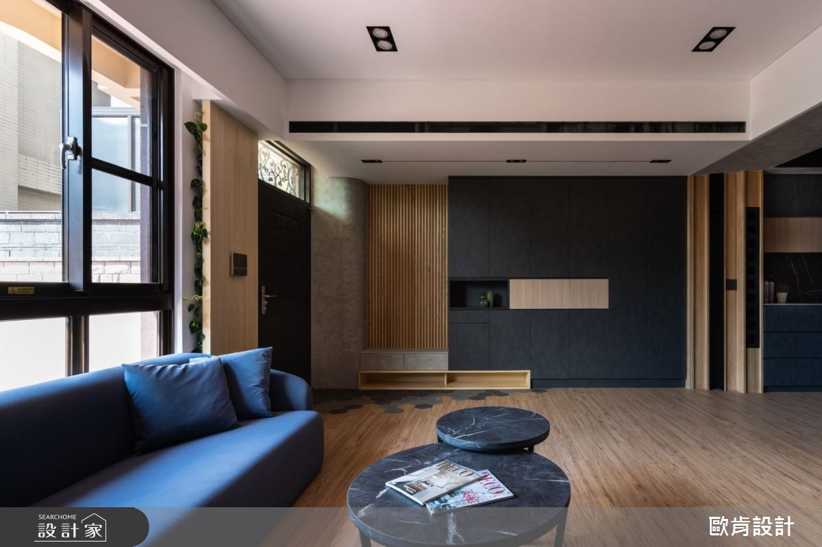 76坪中古屋(5~15年)＿現代人文風玄關客廳案例圖片＿歐肯傢俱生活館有限公司＿歐肯_06之7