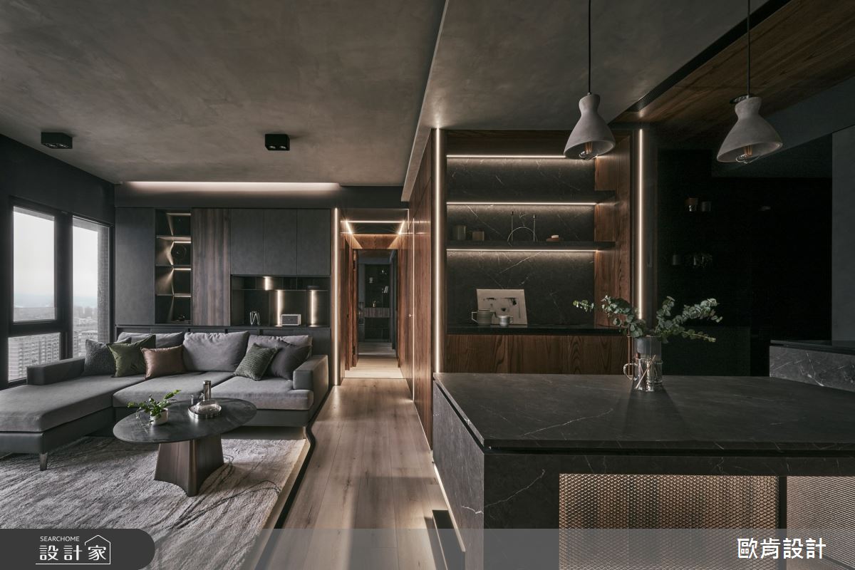 新成屋(5年以下)＿現代人文風客廳餐廳走廊案例圖片＿歐肯傢俱生活館有限公司＿歐肯_08之6