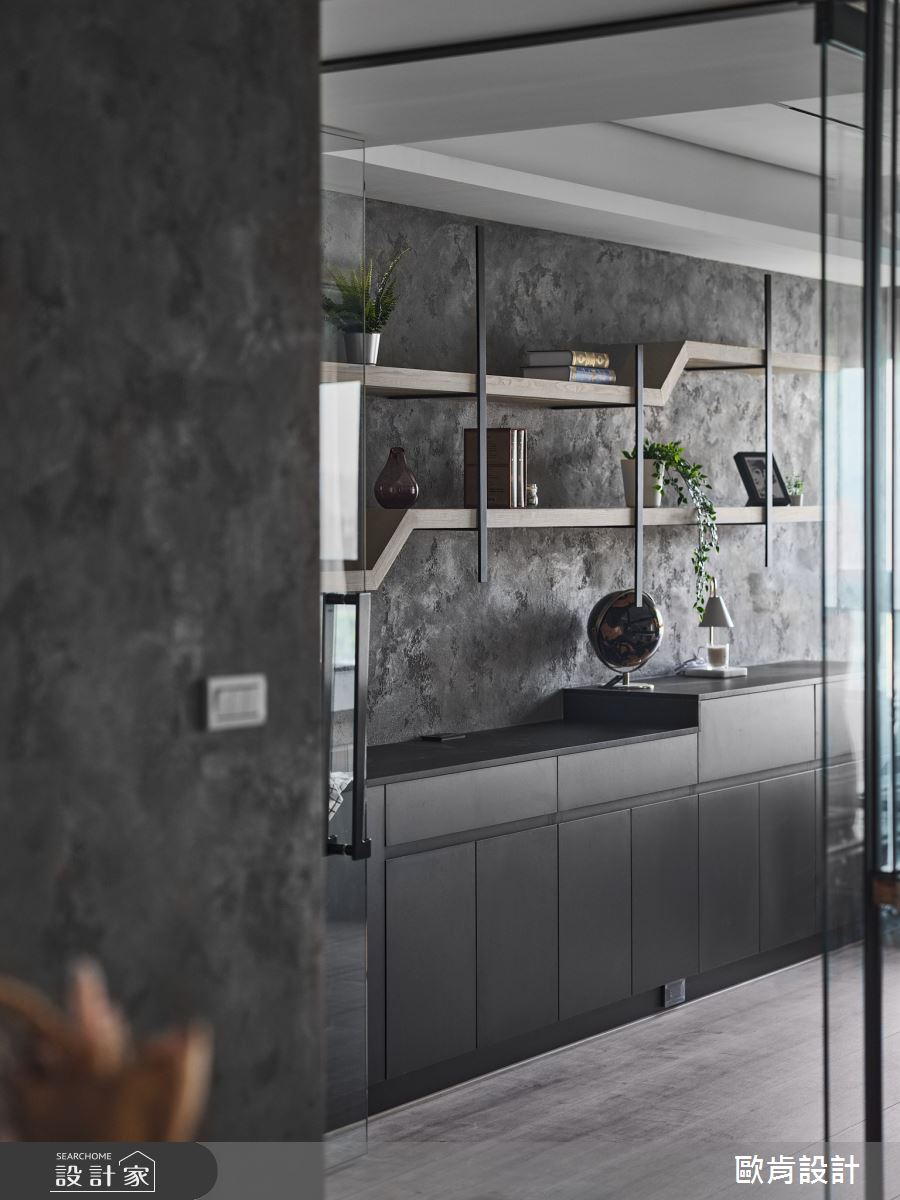 34坪毛胚屋＿現代人文風書房工作區案例圖片＿歐肯傢俱生活館有限公司＿歐肯_11之12