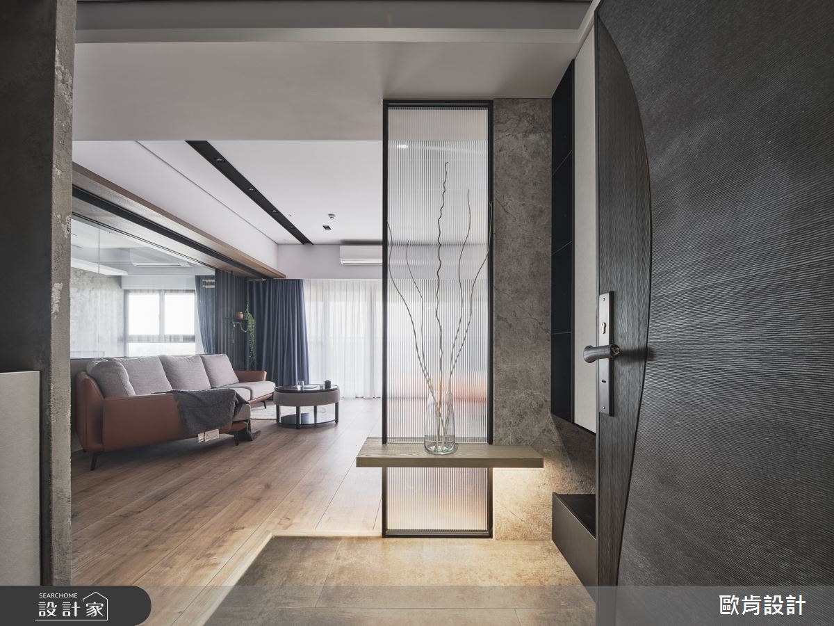 34坪毛胚屋＿現代人文風玄關客廳案例圖片＿歐肯傢俱生活館有限公司＿歐肯_11之1