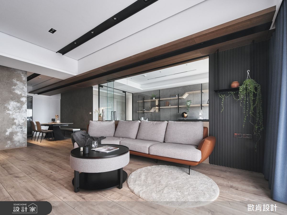 34坪毛胚屋＿現代人文風客廳餐廳案例圖片＿歐肯傢俱生活館有限公司＿歐肯_11之5