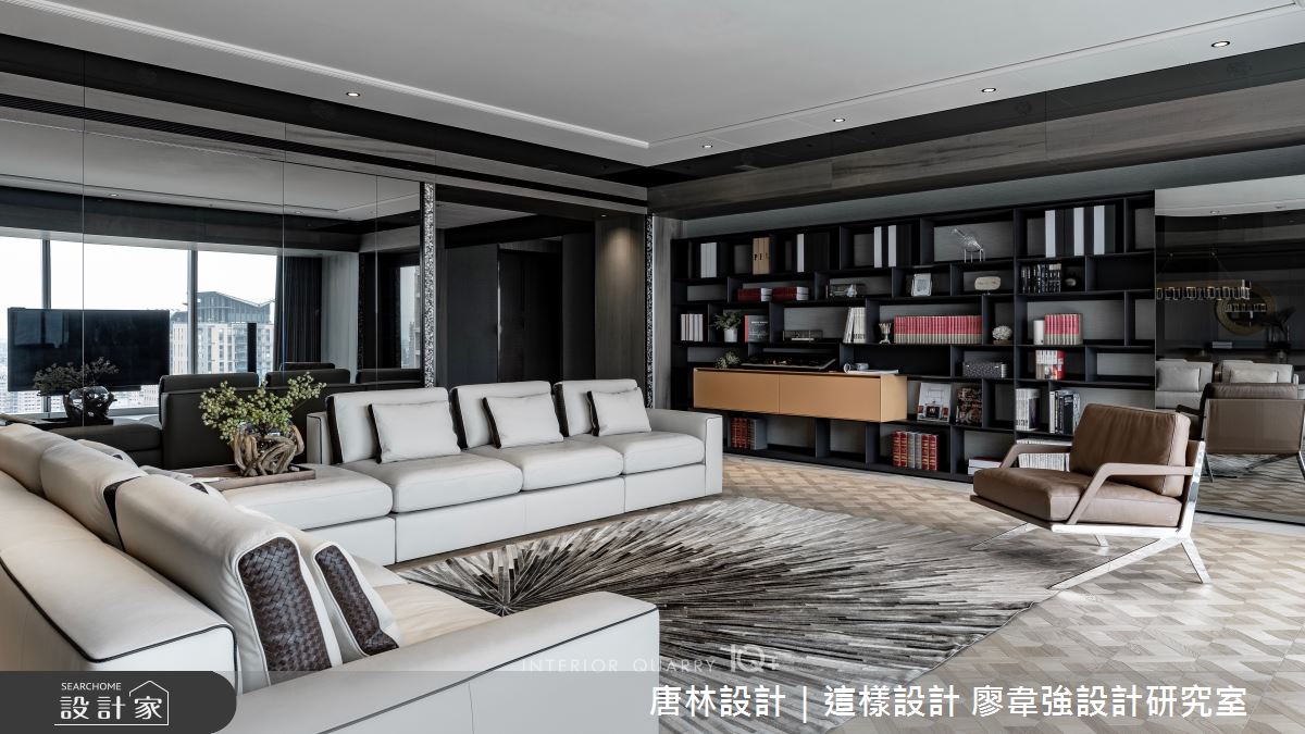 100坪毛胚屋＿訂製宅客廳案例圖片＿唐林設計｜這樣設計 廖韋強設計研究室＿唐林_自由之秋之2