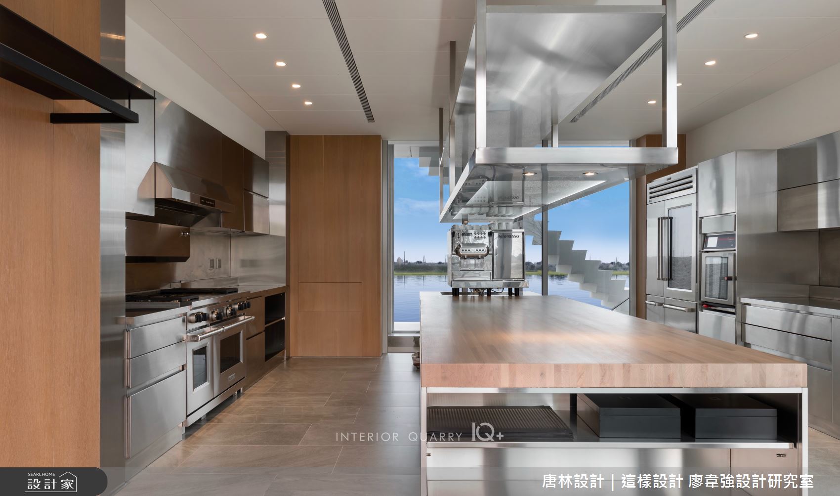 450坪＿訂製宅廚房中島案例圖片＿唐林設計｜這樣設計 廖韋強設計研究室＿唐林_濱邊之屋之4