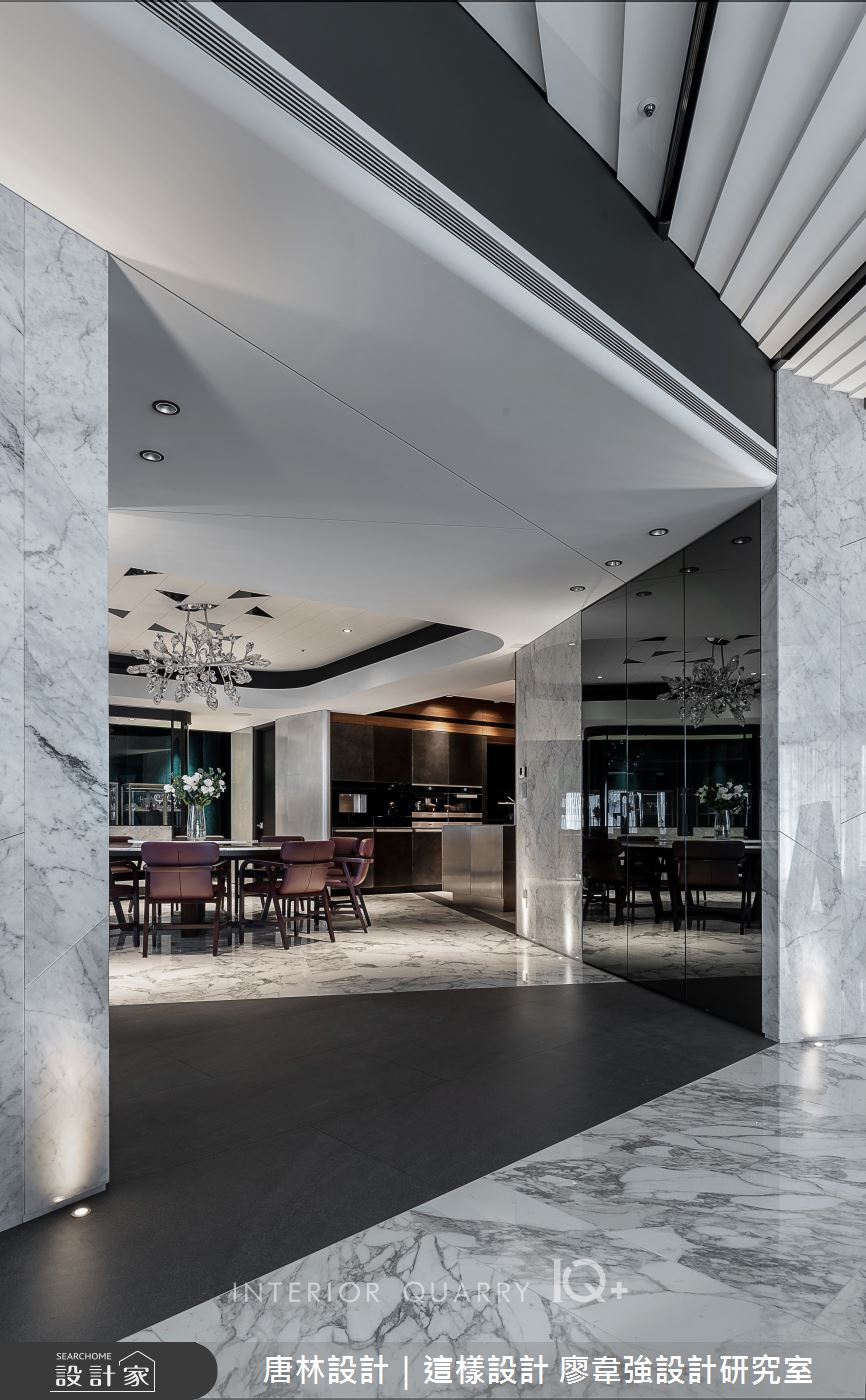 110坪毛胚屋＿訂製宅玄關餐廳案例圖片＿唐林設計｜這樣設計 廖韋強設計研究室＿唐林_Stunning Beauty of Paris之1