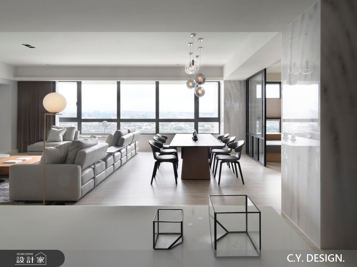 100坪新成屋(5年以下)＿奢華風餐廳案例圖片＿講譯國際室內設計有限公司＿講譯_01之20
