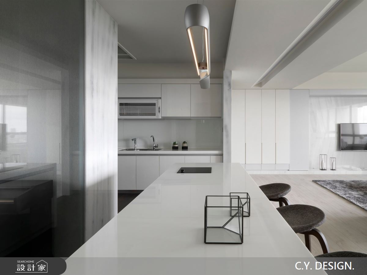 100坪新成屋(5年以下)＿奢華風吧檯案例圖片＿講譯國際室內設計有限公司＿講譯_01之22