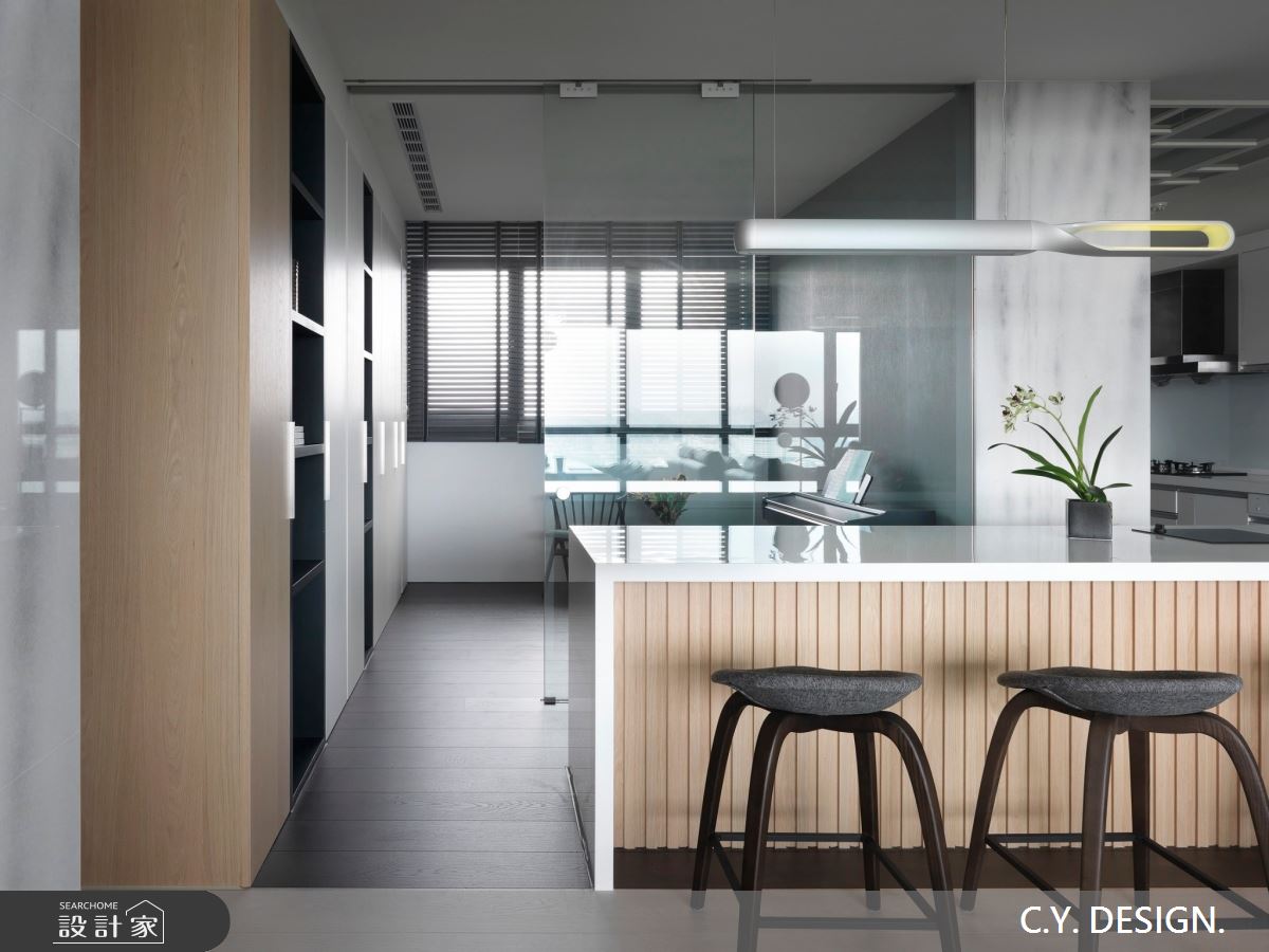 100坪新成屋(5年以下)＿奢華風吧檯案例圖片＿講譯國際室內設計有限公司＿講譯_01之24