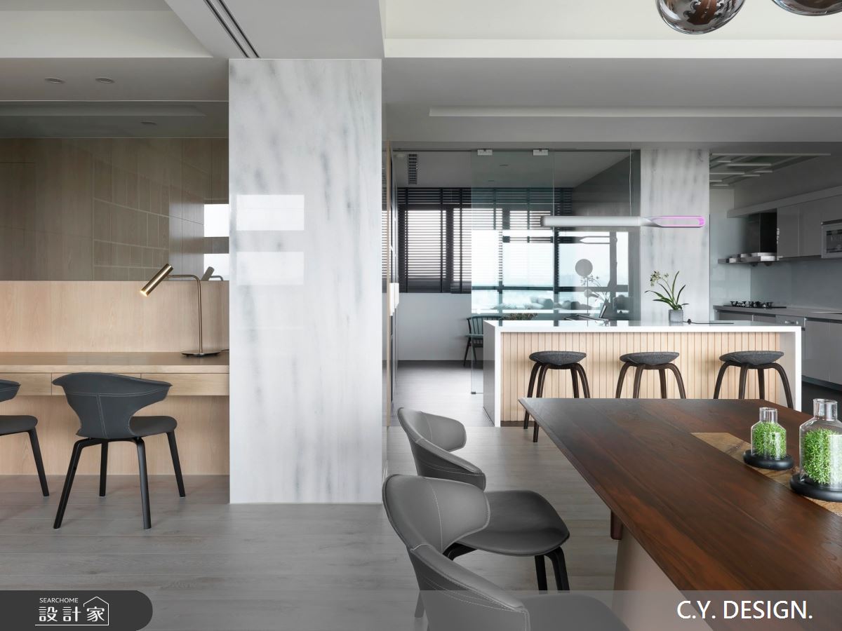 100坪新成屋(5年以下)＿奢華風餐廳案例圖片＿講譯國際室內設計有限公司＿講譯_01之25