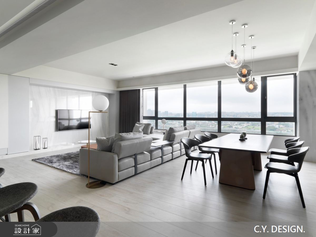 100坪新成屋(5年以下)＿奢華風餐廳案例圖片＿講譯國際室內設計有限公司＿講譯_01之27