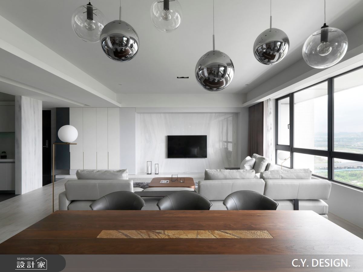 100坪新成屋(5年以下)＿奢華風餐廳案例圖片＿講譯國際室內設計有限公司＿講譯_01之29