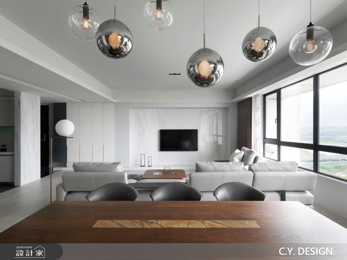 100坪新成屋(5年以下)＿奢華風餐廳案例圖片＿講譯國際室內設計有限公司＿講譯_01之30