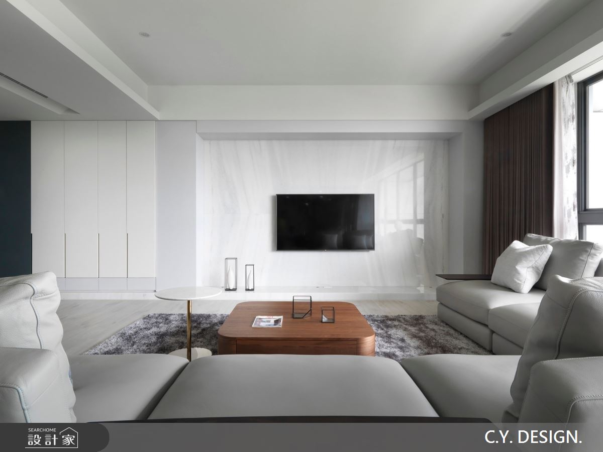 100坪新成屋(5年以下)＿奢華風客廳案例圖片＿講譯國際室內設計有限公司＿講譯_01之31