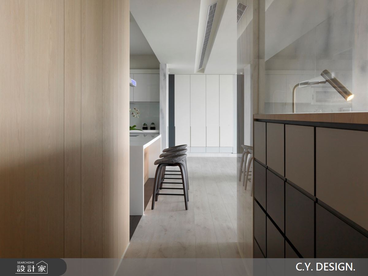 100坪新成屋(5年以下)＿奢華風走廊案例圖片＿講譯國際室內設計有限公司＿講譯_01之37