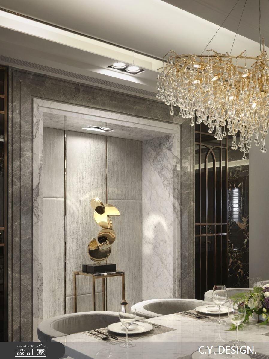 150坪中古屋(5~15年)＿奢華風餐廳案例圖片＿講譯國際室內設計有限公司＿講譯_02之36