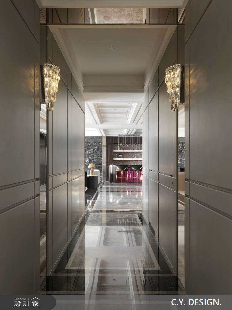 150坪中古屋(5~15年)＿奢華風走廊案例圖片＿講譯國際室內設計有限公司＿講譯_02之39