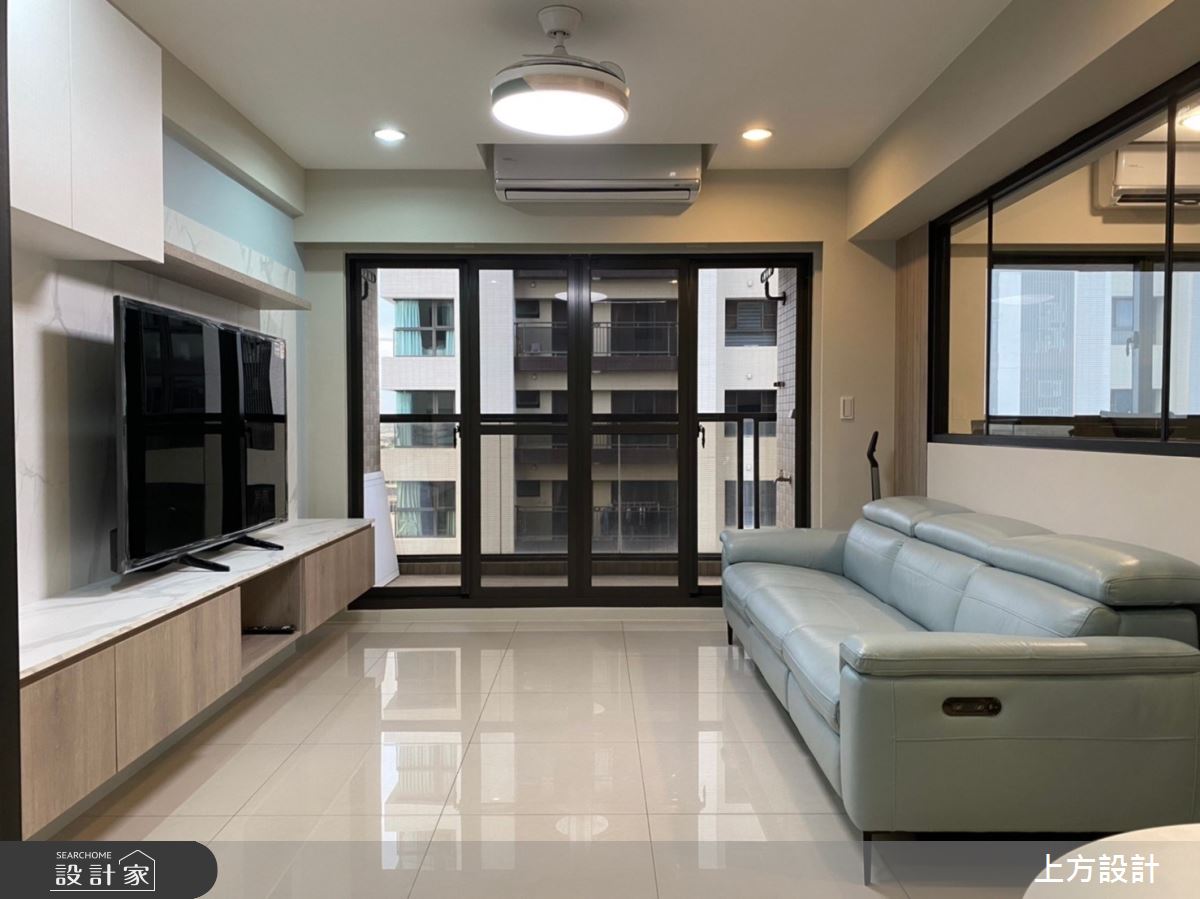 25坪中古屋(5~15年)＿混搭風客廳案例圖片＿上方設計＿上方_03之6