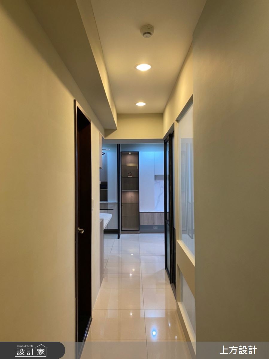25坪中古屋(5~15年)＿混搭風走廊案例圖片＿上方設計＿上方_03之11