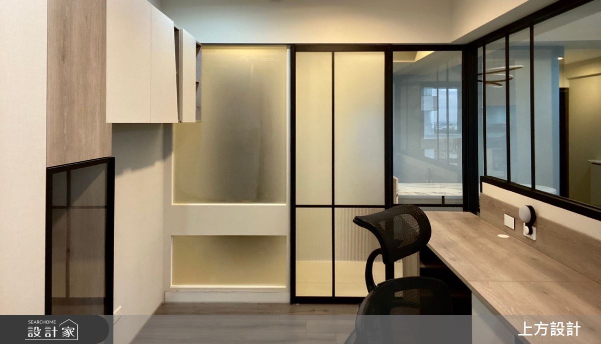25坪中古屋(5~15年)＿混搭風書房案例圖片＿上方設計＿上方_03之15