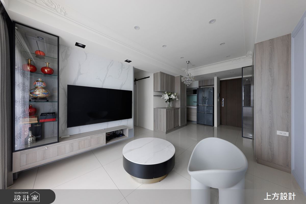 21坪新成屋(5年以下)＿混搭風客廳案例圖片＿上方設計＿上方_07之14