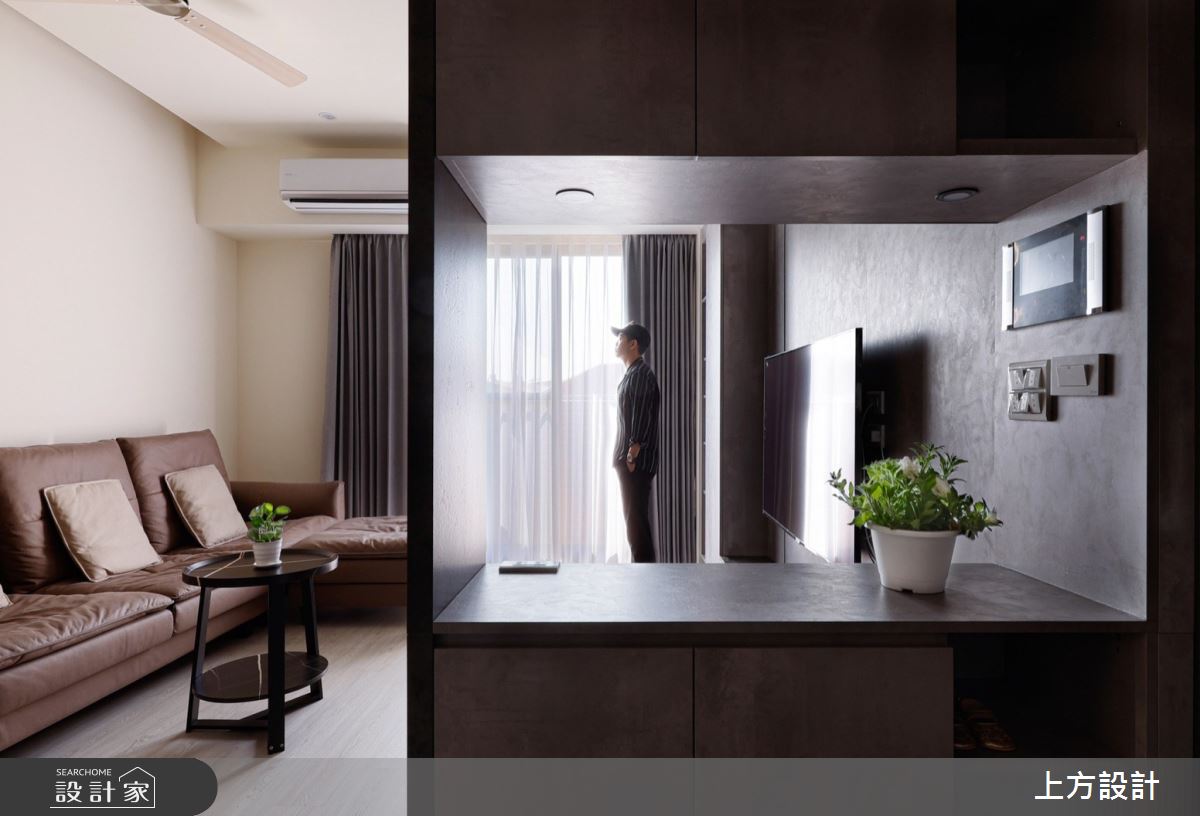 26坪新成屋(5年以下)＿混搭風玄關案例圖片＿上方設計＿上方_08之1
