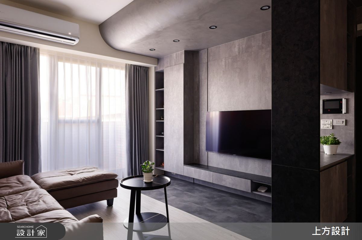 26坪新成屋(5年以下)＿混搭風客廳案例圖片＿上方設計＿上方_08之11