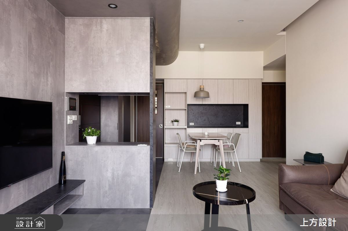 26坪新成屋(5年以下)＿混搭風客廳案例圖片＿上方設計＿上方_08之16