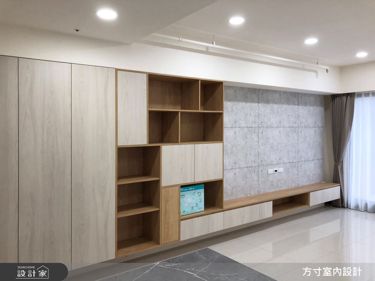 新成屋(5年以下)＿北歐風客廳案例圖片＿方寸室內設計＿方寸_02之4