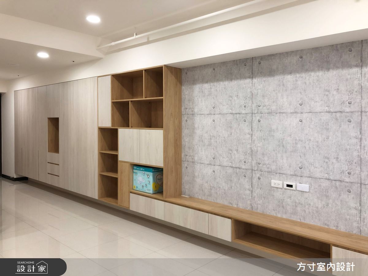 新成屋(5年以下)＿北歐風客廳案例圖片＿方寸室內設計＿方寸_02之5