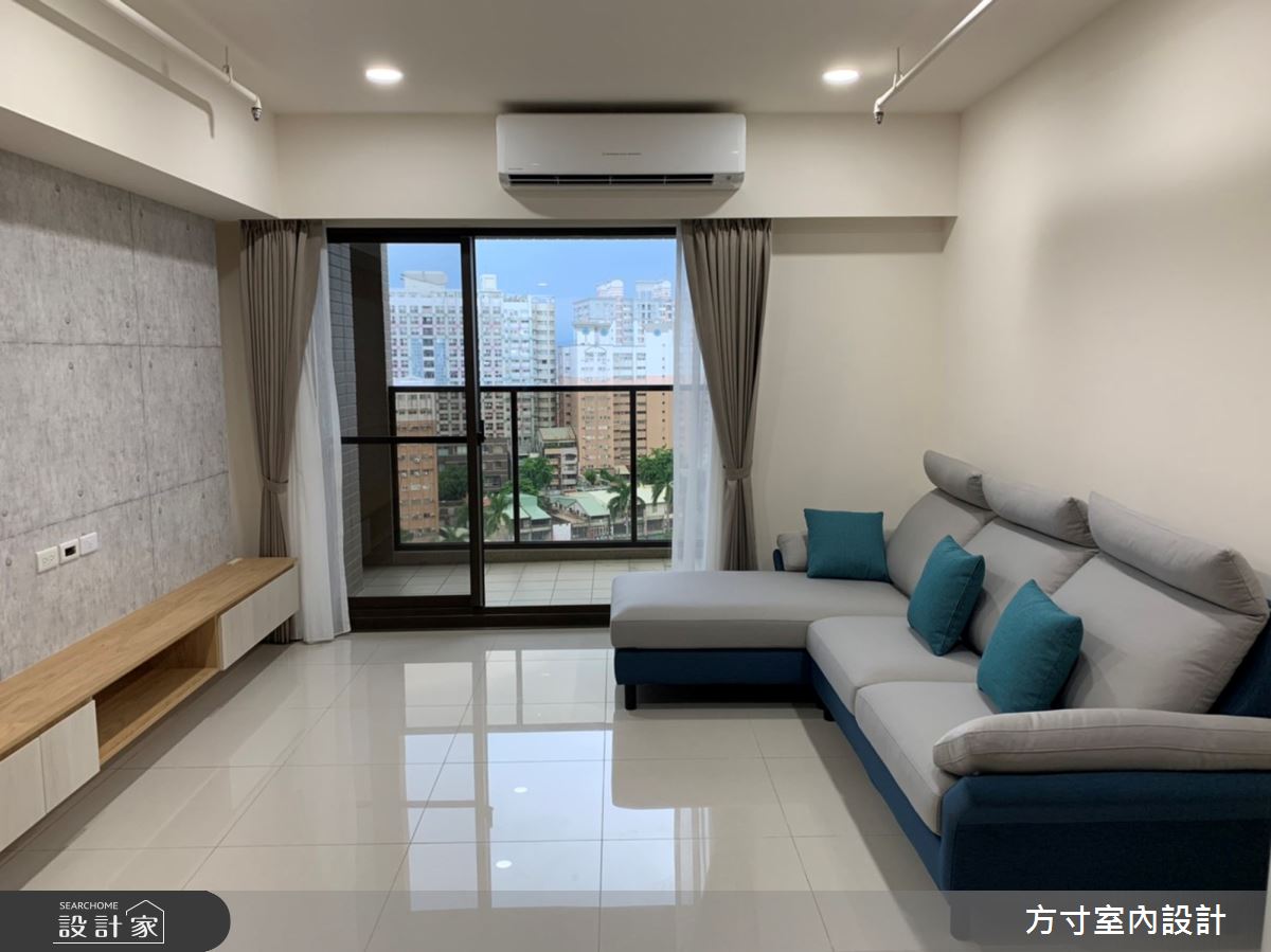 新成屋(5年以下)＿北歐風客廳案例圖片＿方寸室內設計＿方寸_02之8