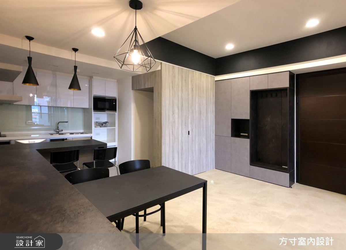 20坪新成屋(5年以下)＿工業風餐廳案例圖片＿方寸室內設計＿方寸_03之7