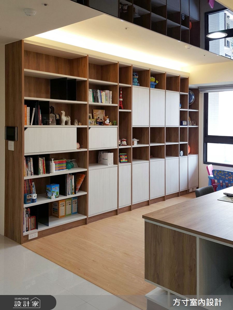 34坪新成屋(5年以下)＿北歐風書房案例圖片＿方寸室內設計＿方寸_05之8