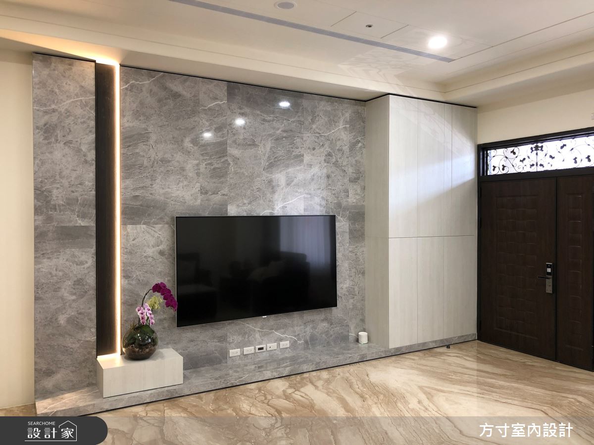 25坪新成屋(5年以下)＿現代風客廳案例圖片＿方寸室內設計＿方寸_06之1