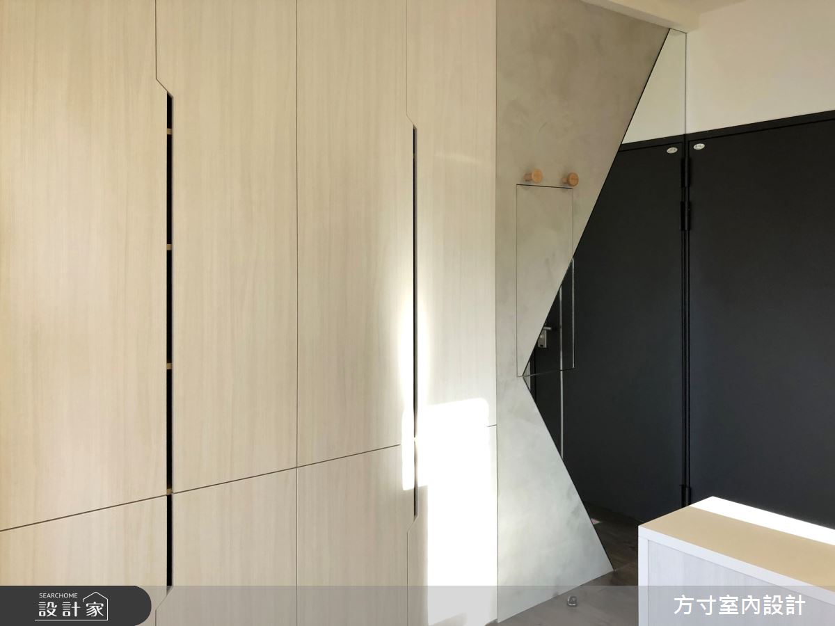 14坪新成屋(5年以下)＿日式無印風玄關案例圖片＿方寸室內設計＿方寸_08之1