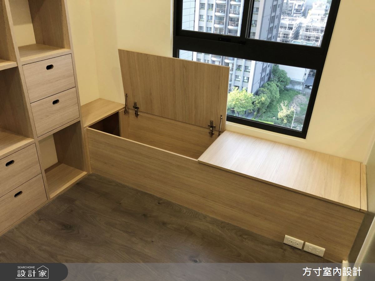 14坪新成屋(5年以下)＿日式無印風書房案例圖片＿方寸室內設計＿方寸_08之15