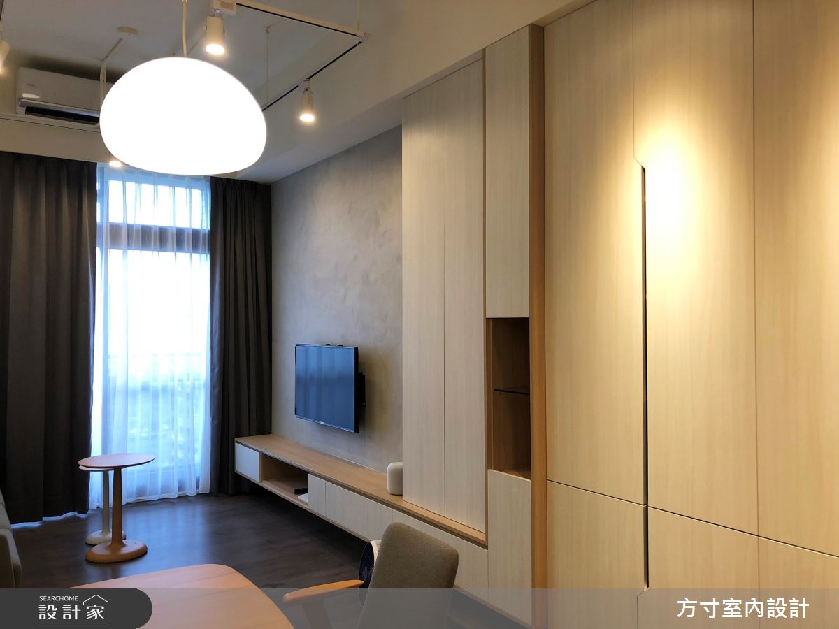 14坪新成屋(5年以下)＿日式無印風客廳案例圖片＿方寸室內設計＿方寸_08之4