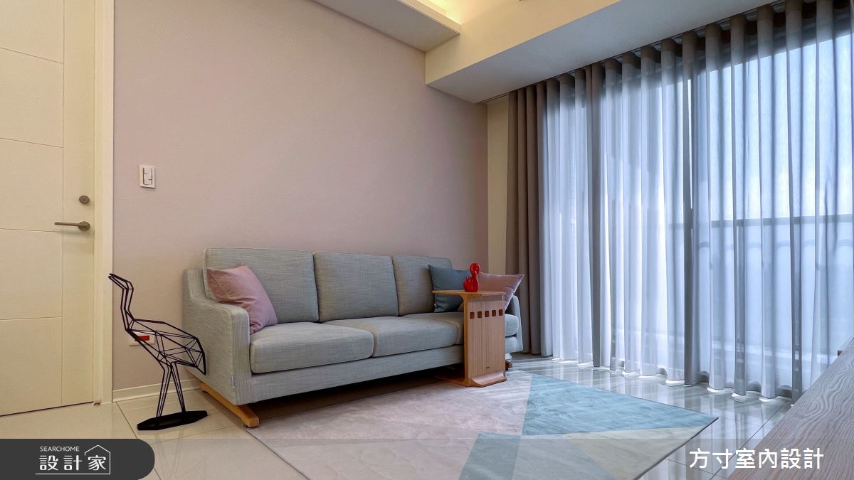 16坪新成屋(5年以下)＿北歐風客廳案例圖片＿方寸室內設計＿方寸_11之3