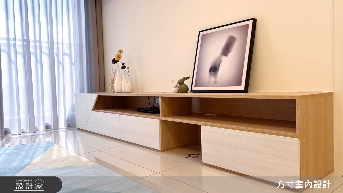 16坪新成屋(5年以下)＿北歐風客廳案例圖片＿方寸室內設計＿方寸_11之5