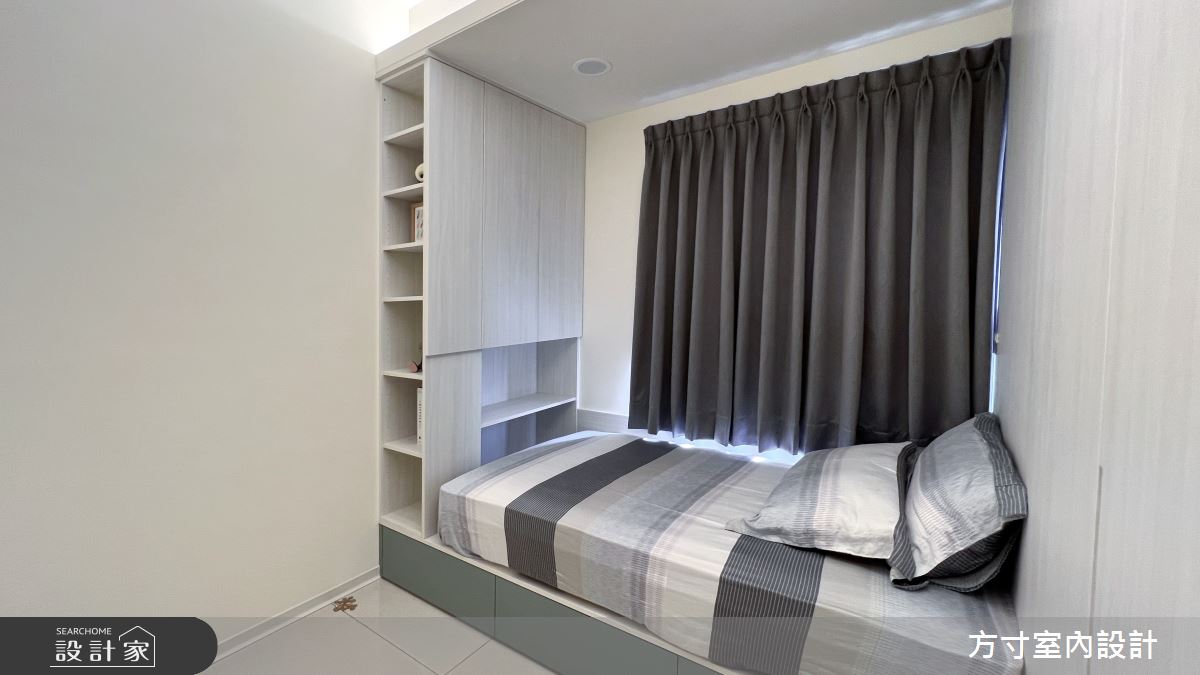 16坪新成屋(5年以下)＿北歐風臥室案例圖片＿方寸室內設計＿方寸_11之12